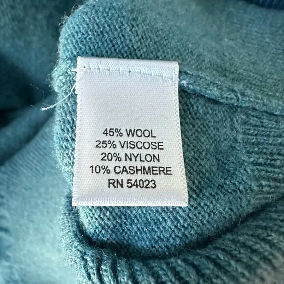 Green Banana Republic Medium Wool/Cashmere Blend Men's Sweater - Picture 9 of 9